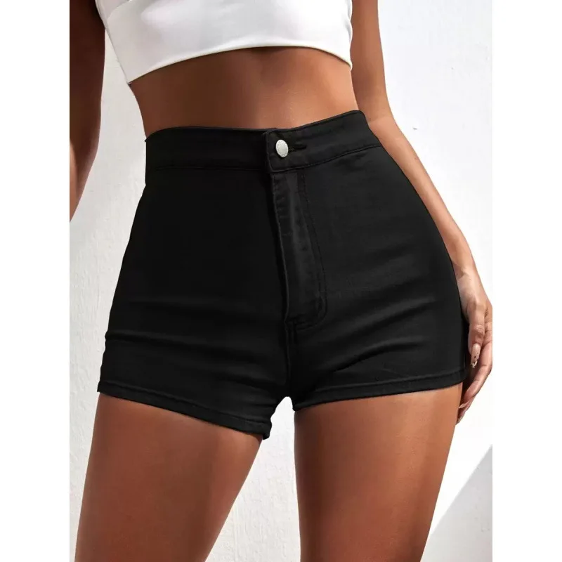 High Waist Denim Shorts Women's Fashion Spring Season Elastic Fabric Other Waist Type Cross-Border Short Pants
High Waist Denim Shorts Women's Fashion Spring Season Elastic Fabric Other Waist Type Cross-Border Short Pants