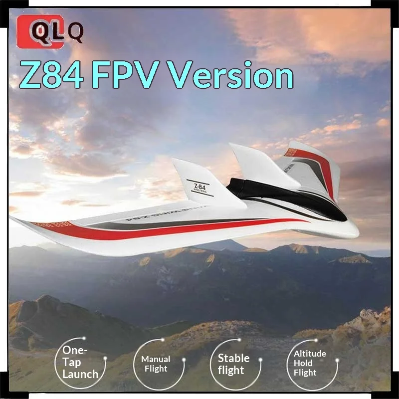 Remote-Controlled Toy Z84 Tri-Wing Racing High-Speed Rc Fixed-Wing Drone With Crash-Resistant Wingspan Of 840mm And Fpv Capabili
Remote-Controlled Toy Z84 Tri-Wing Racing High-Speed Rc Fixed-Wing Drone With Crash-Resistant Wingspan Of 840mm And Fpv Capabili