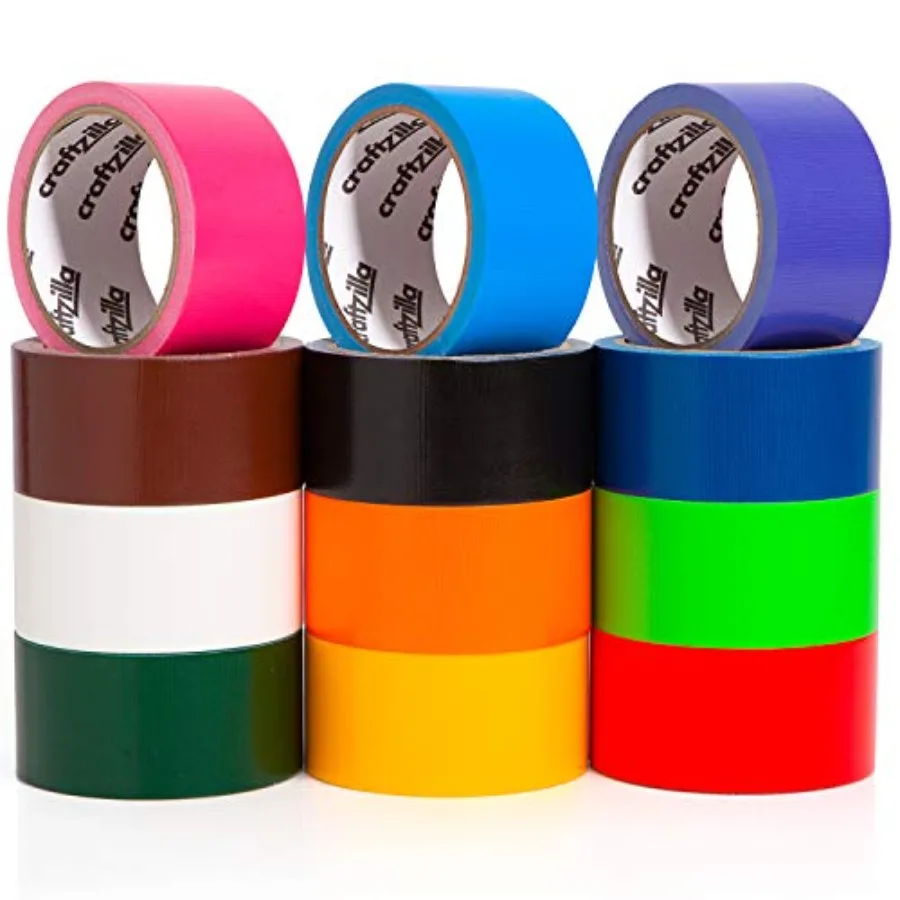 Rainbow Colored Duct Tape - 2 Inch - 12 Pack Colored Duct Tape Variety Pack for Arts
Rainbow Colored Duct Tape - 2 Inch - 12 Pack Colored Duct Tape Variety Pack for Arts