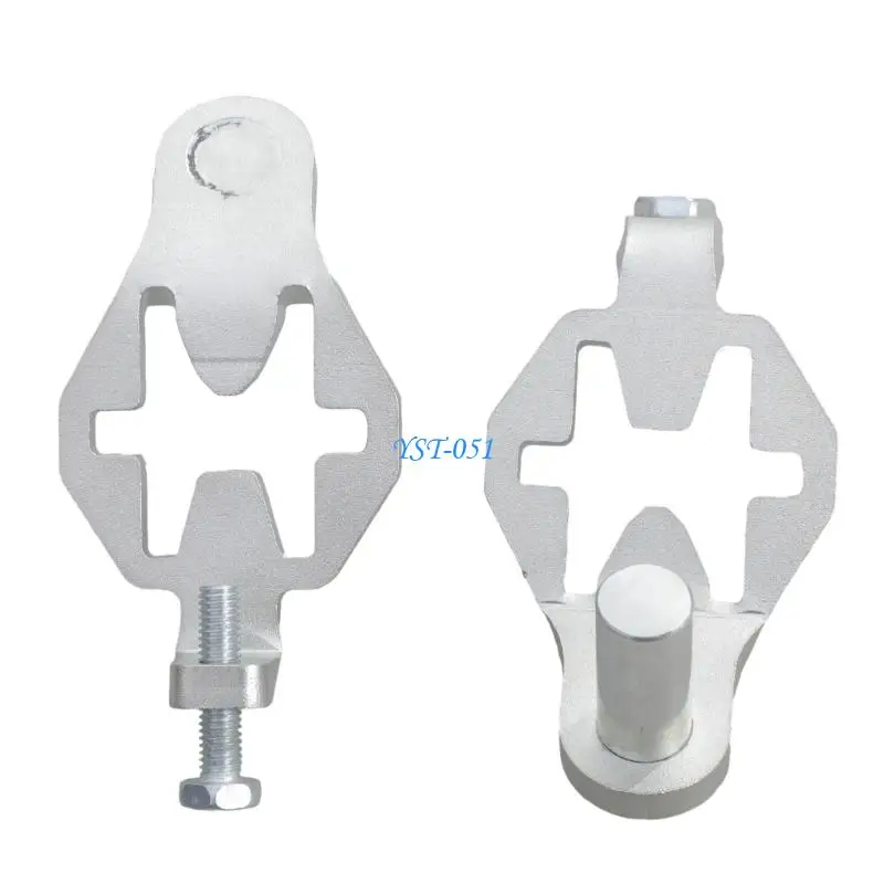 E15A 2pcs Sturdy Alloy Steel Gate Hardware for Metal T Post Fence Door Mounting
E15A 2pcs Sturdy Alloy Steel Gate Hardware for Metal T Post Fence Door Mounting