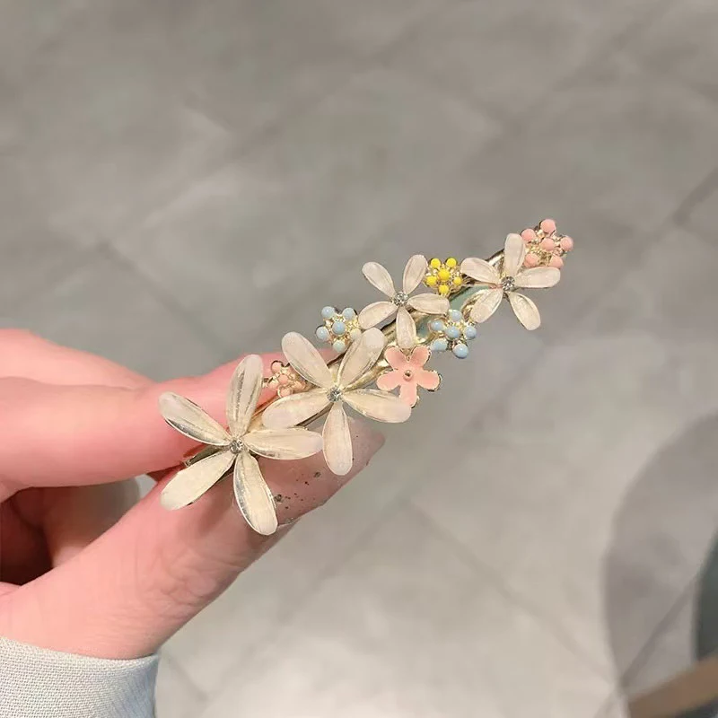 Заколка для волос Y2K с яркими цветами для женщин, изысканная, милая, для боковых прядей, роскошная, модная, новая, повседневная, оптом
Заколка для волос Y2K с яркими цветами для женщин, изысканная, милая, для боковых прядей, роскошная, модная, новая, повседневная, оптом