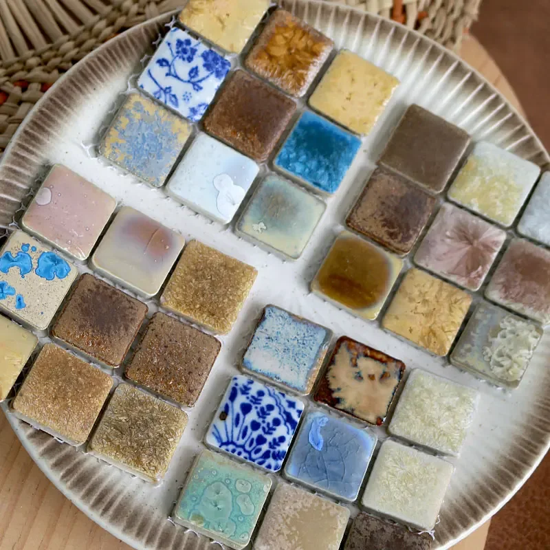 100g DIY Ceramic Mosaic Tiles Glass leaf petal shape Handmade Ornaments Tiles Wall Crafts Crystal for Decorative Material 313m
100g DIY Ceramic Mosaic Tiles Glass leaf petal shape Handmade Ornaments Tiles Wall Crafts Crystal for Decorative Material 313m