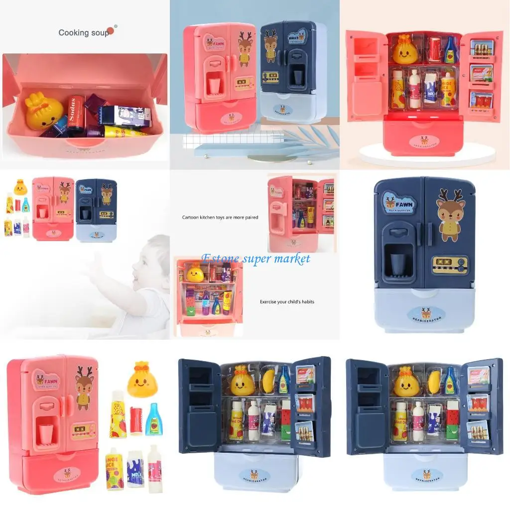 090B Миниатюрная модель холодильника кукольный домик кухонный аксессуар реалистичный игровой набор миниатюрная модель с дверью
090B Миниатюрная модель холодильника кукольный домик кухонный аксессуар реалистичный игровой набор миниатюрная модель с дверью