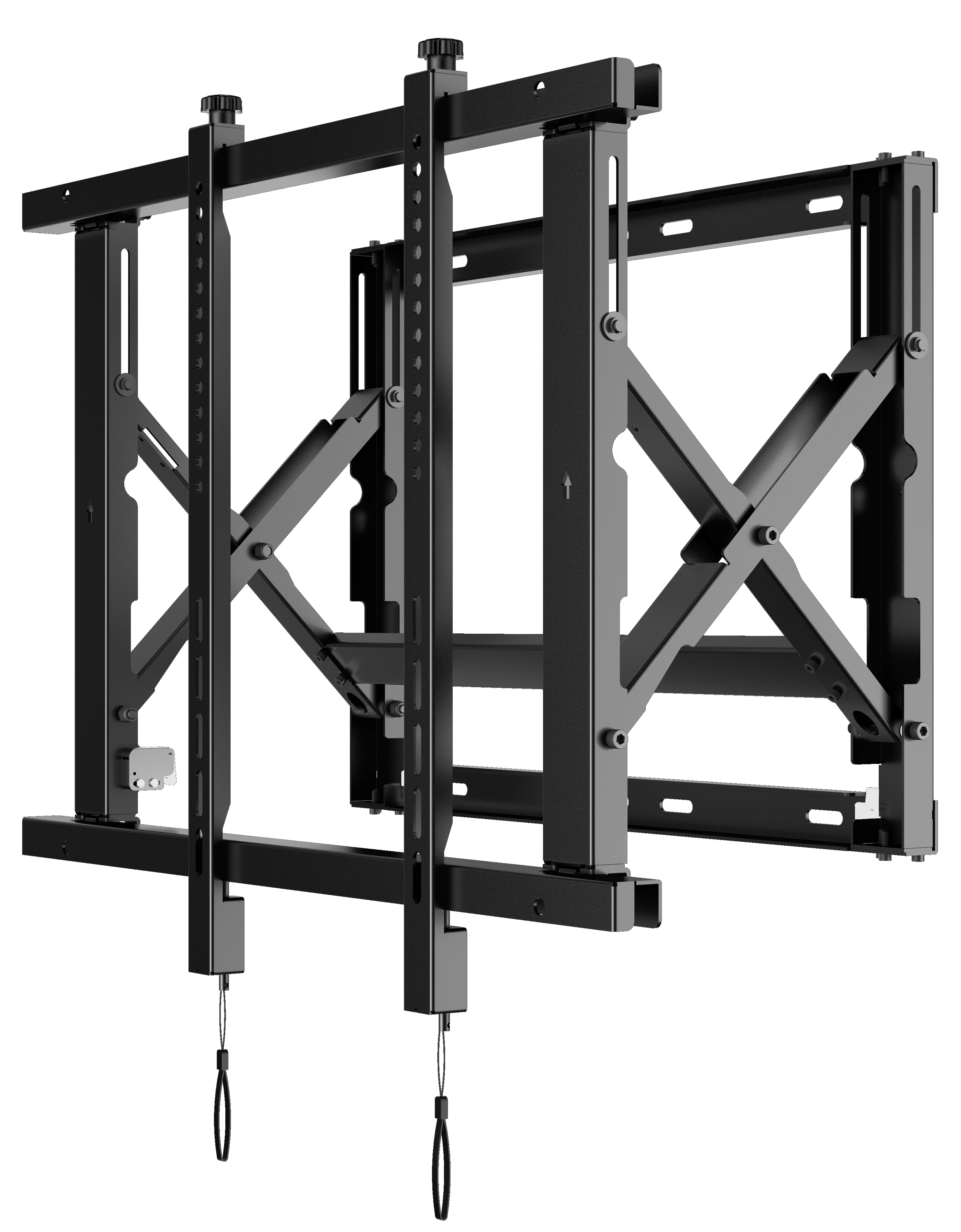 LED LCD video wall mounting brackets for video wall both landscape and portrait orientation
LED LCD video wall mounting brackets for video wall both landscape and portrait orientation