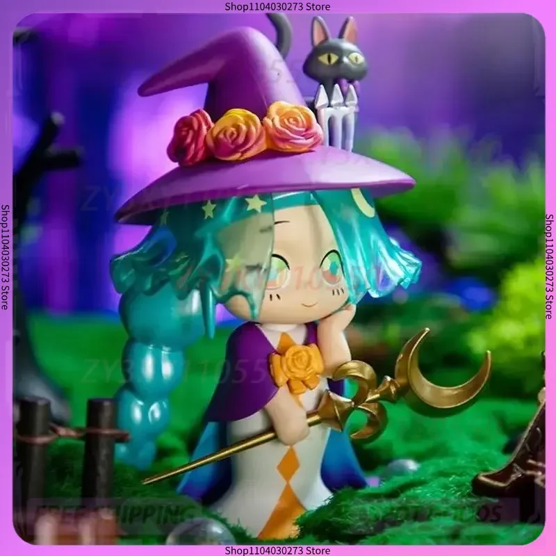 Совершенно новая аутентичная фигурка Maggie Magician в слепой коробке, милая фигурка животного-волшебника, подходящая для мальчиков и девочек, праздничные подарки 
Совершенно новая аутентичная фигурка Maggie Magician в слепой коробке, милая фигурка животного-волшебника, подходящая для мальчиков и девочек, праздничные подарки
