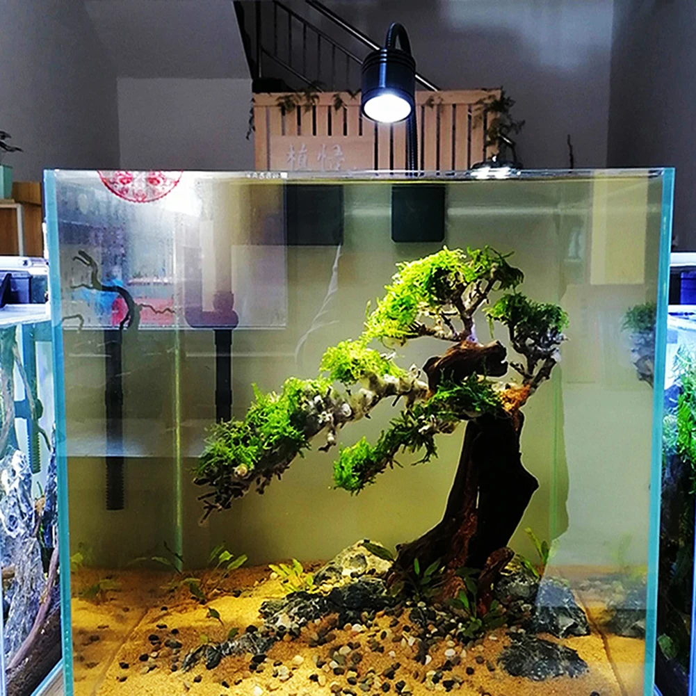 Clip On Aquarium LED Light Full Spectrum Lamp With Adjustable Gooseneck 5 LEDs Fish Tank Light Super Bright With Clamp Lighting
Clip On Aquarium LED Light Full Spectrum Lamp With Adjustable Gooseneck 5 LEDs Fish Tank Light Super Bright With Clamp Lighting