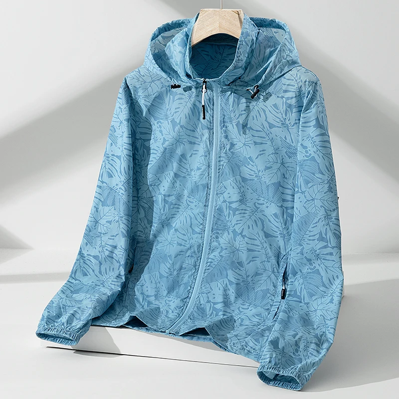 Men Windbreaker Casual Jackets Men Ultra-Light Sportswear Hooded Outwear Summer UPF 50+ UV Sun Protection Skin Coats
Men Windbreaker Casual Jackets Men Ultra-Light Sportswear Hooded Outwear Summer UPF 50+ UV Sun Protection Skin Coats