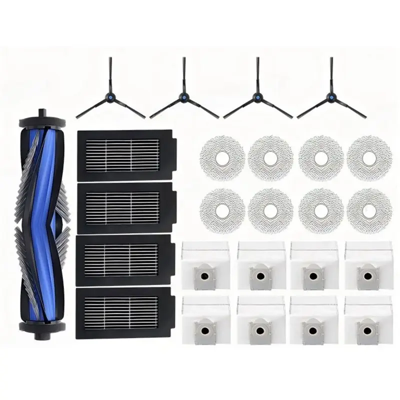 AB42-For ECOVACS T50 PRO OMNI /T50PRO / T50 OMNI Robot Vacuum Main Side Brushes Mop Cloths HEPA Filters Dust Bags Accessories
AB42-For ECOVACS T50 PRO OMNI /T50PRO / T50 OMNI Robot Vacuum Main Side Brushes Mop Cloths HEPA Filters Dust Bags Accessories