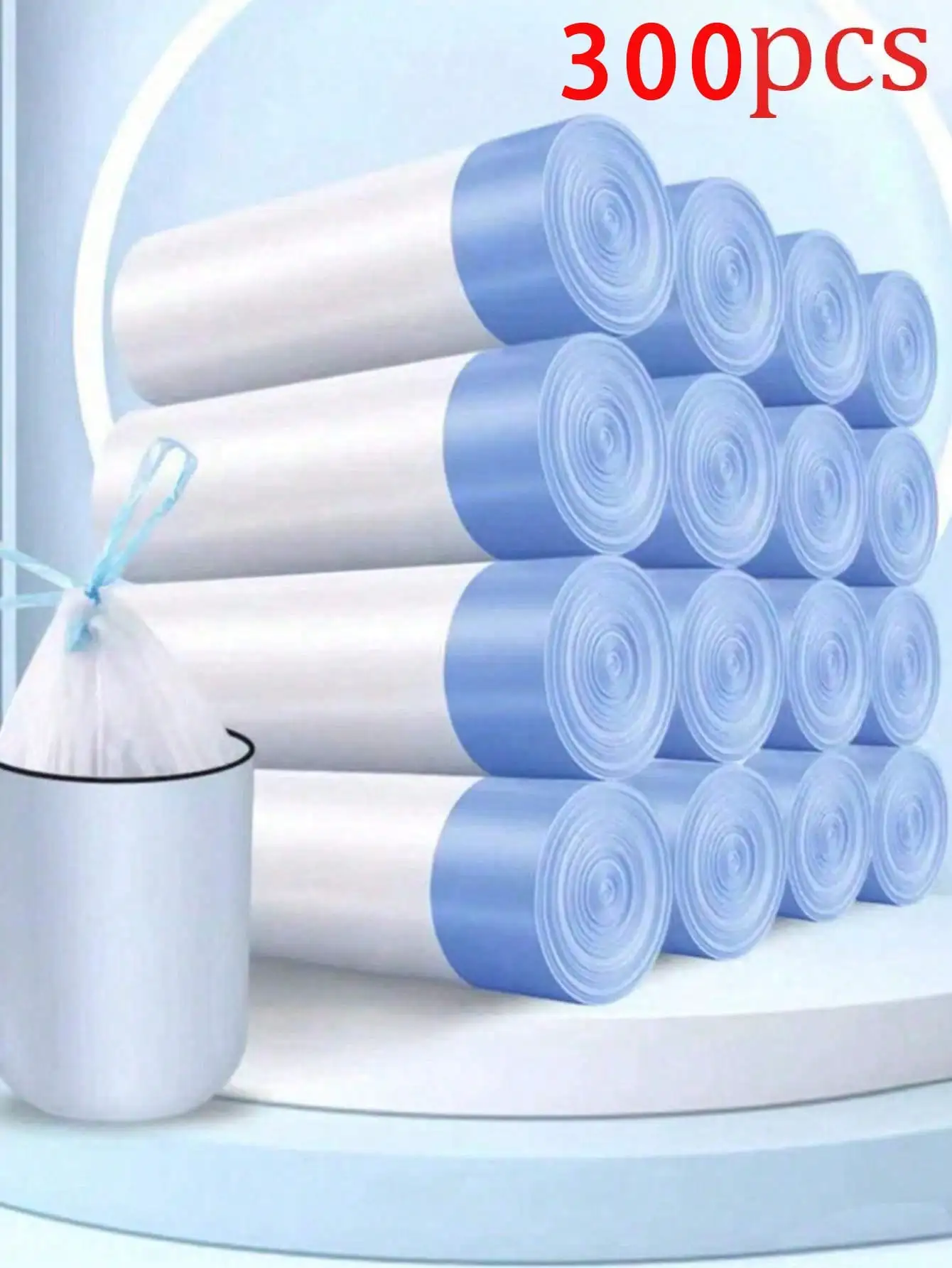 300/225/150/15pcs Super Large Size Drawstring Trash Bags, Food Waste Bags, Kitchen Food Garbage Bags - 50*45 Disposable Trash Bags, Pet Waste Bags | Kitchen Accessories | Drawstring Trash Bags | Portable Garbage Bags | Leak-Proof Odor-Proof Trash Bags, Ki
300/225/150/15pcs Super Large Size Drawstring Trash Bags, Food Waste Bags, Kitchen Food Garbage Bags - 50*45 Disposable Trash Bags, Pet Waste Bags | Kitchen Accessories | Drawstring Trash Bags | Portable Garbage Bags | Leak-Proof Odor-Proof Trash Bags, Ki