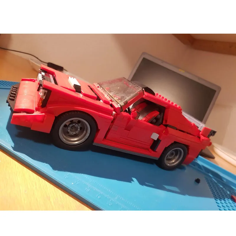 MOC-50012 Red Classic Supercar Racing Blocks Model 837 PartsMOC Creative Boys Kids Birthday Building Blocks Toy Gifts 
MOC-50012 Red Classic Supercar Racing Blocks Model 837 PartsMOC Creative Boys Kids Birthday Building Blocks Toy Gifts