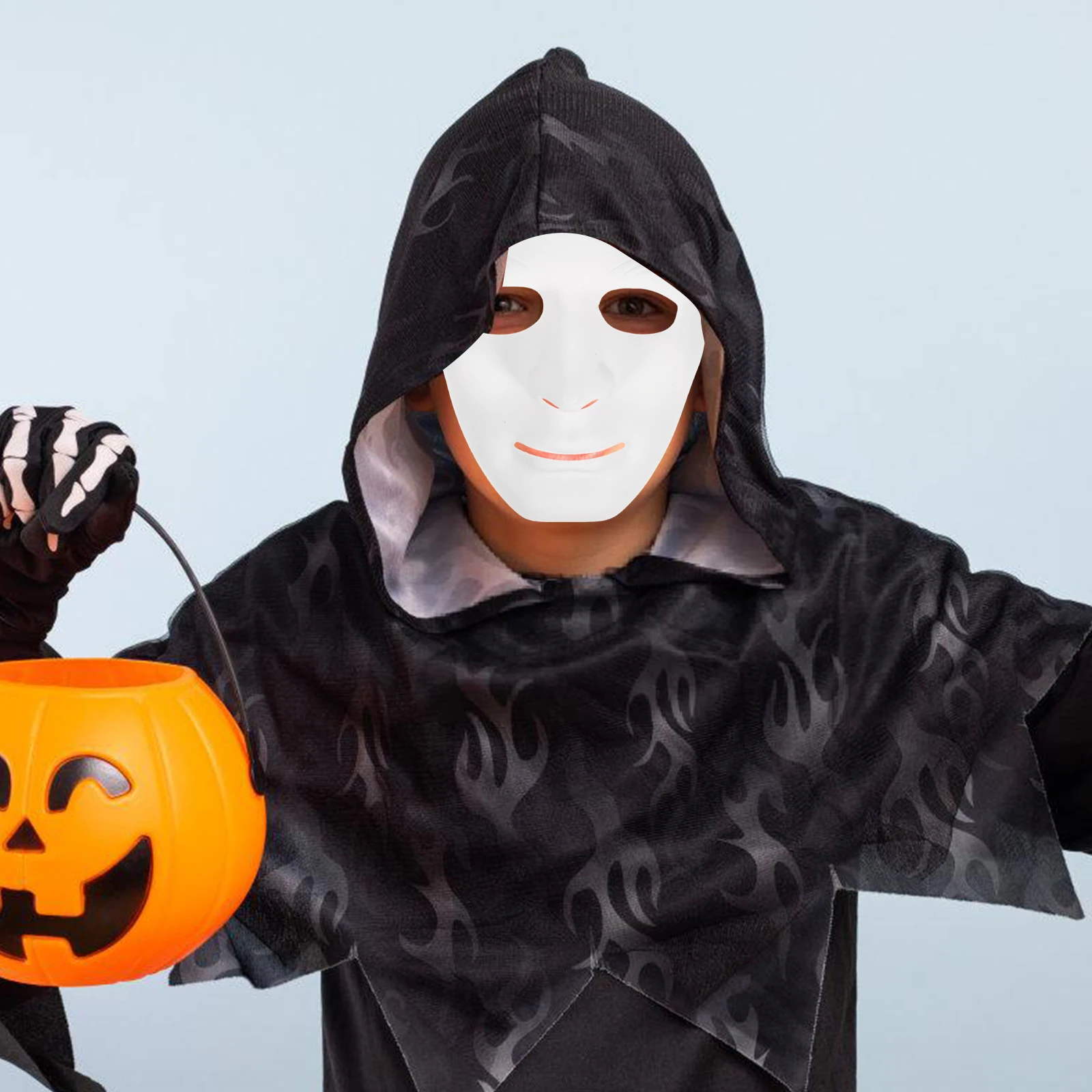 5Pcs White Street Dance Dancer Mask Full Face Masquerade Party Halloween Carnival Cosplay Props Adjustable Ribbons Comfortable 
5Pcs White Street Dance Dancer Mask Full Face Masquerade Party Halloween Carnival Cosplay Props Adjustable Ribbons Comfortable