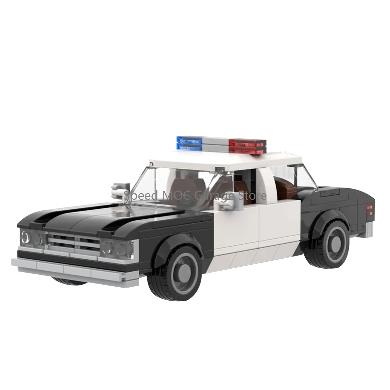 Black White Vintage Police Car Replica Building Blocks MOC Set, Classic City Patrol Vehicle Model, DIY Assembly Toy Gift
Black White Vintage Police Car Replica Building Blocks MOC Set, Classic City Patrol Vehicle Model, DIY Assembly Toy Gift