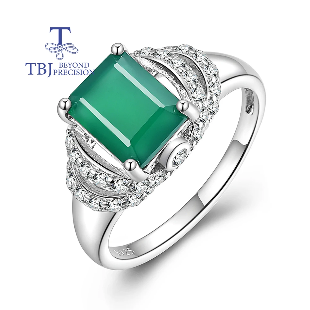 925 sterling silver ring with 2.5ct green agate natural gemstones fine jewelry for women wife daily wear nice gift
925 sterling silver ring with 2.5ct green agate natural gemstones fine jewelry for women wife daily wear nice gift