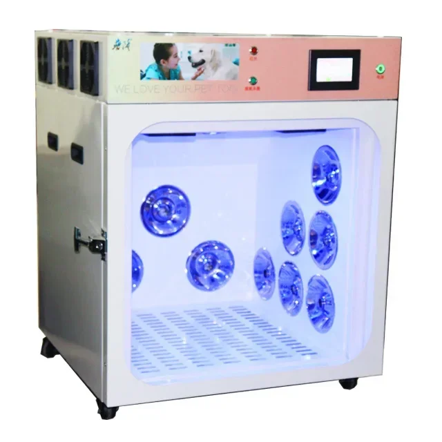 Automatic Pet Cat Grooming Hair Dryer Machine Medium Smart Automatic Hair Blower Drying Box for Dogs
Automatic Pet Cat Grooming Hair Dryer Machine Medium Smart Automatic Hair Blower Drying Box for Dogs