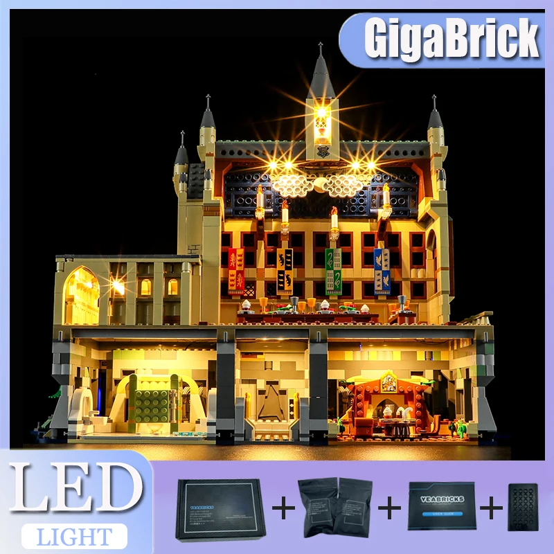 New Diy LED Light Kit For LEGO 76435 The Great Hall (Only LED Light,Without Blocks Model)
New Diy LED Light Kit For LEGO 76435 The Great Hall (Only LED Light,Without Blocks Model)