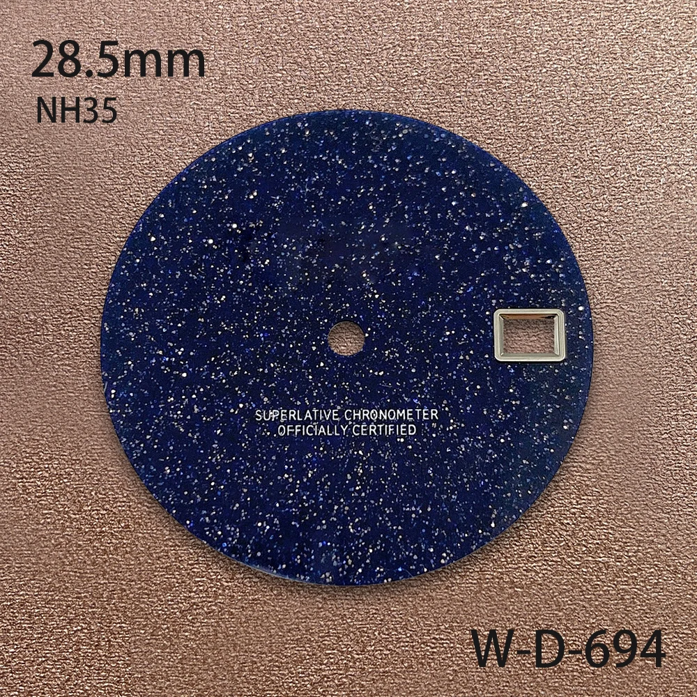 28.5mm S Logo Stone Dial Suitable For NH35/36 Movement High-Quality New Dial Watch Modification Accessories
28.5mm S Logo Stone Dial Suitable For NH35/36 Movement High-Quality New Dial Watch Modification Accessories