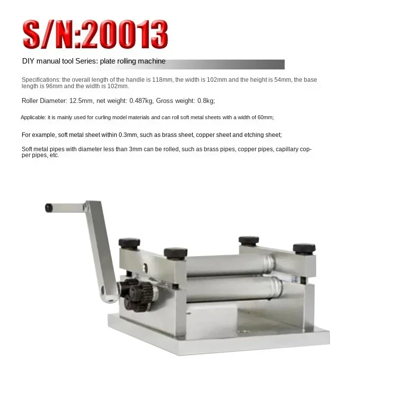 New Hand Tools Special Accessory Manual Bending Machine
New Hand Tools Special Accessory Manual Bending Machine