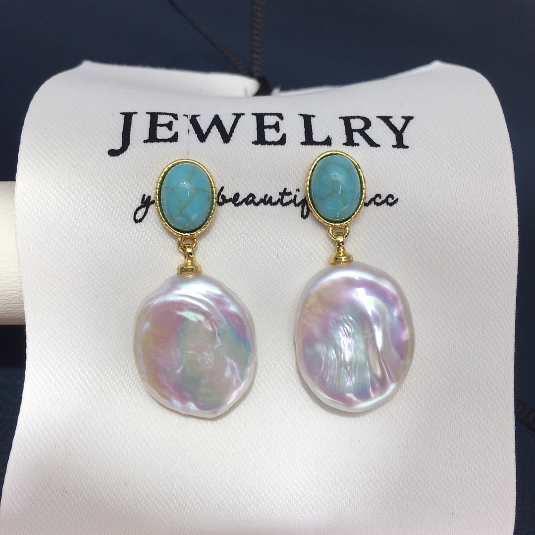 ZHBORUINI 2025 серьги с натуральным пресноводным жемчугом в стиле барокко для женщин, бирюзовые простые ретро-модные классические ювелирные аксессуары
ZHBORUINI 2025 серьги с натуральным пресноводным жемчугом в стиле барокко для женщин, бирюзовые простые ретро-модные классические ювелирные аксессуары