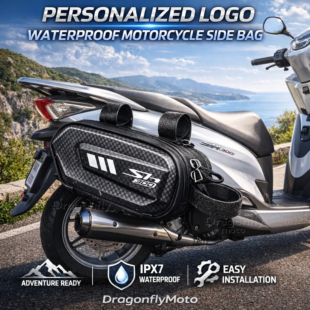 For Honda SH300 SH300I I Motorcycle Side Bag Personalized Logo Waterproof Hard Shell Saddlebag
For Honda SH300 SH300I I Motorcycle Side Bag Personalized Logo Waterproof Hard Shell Saddlebag