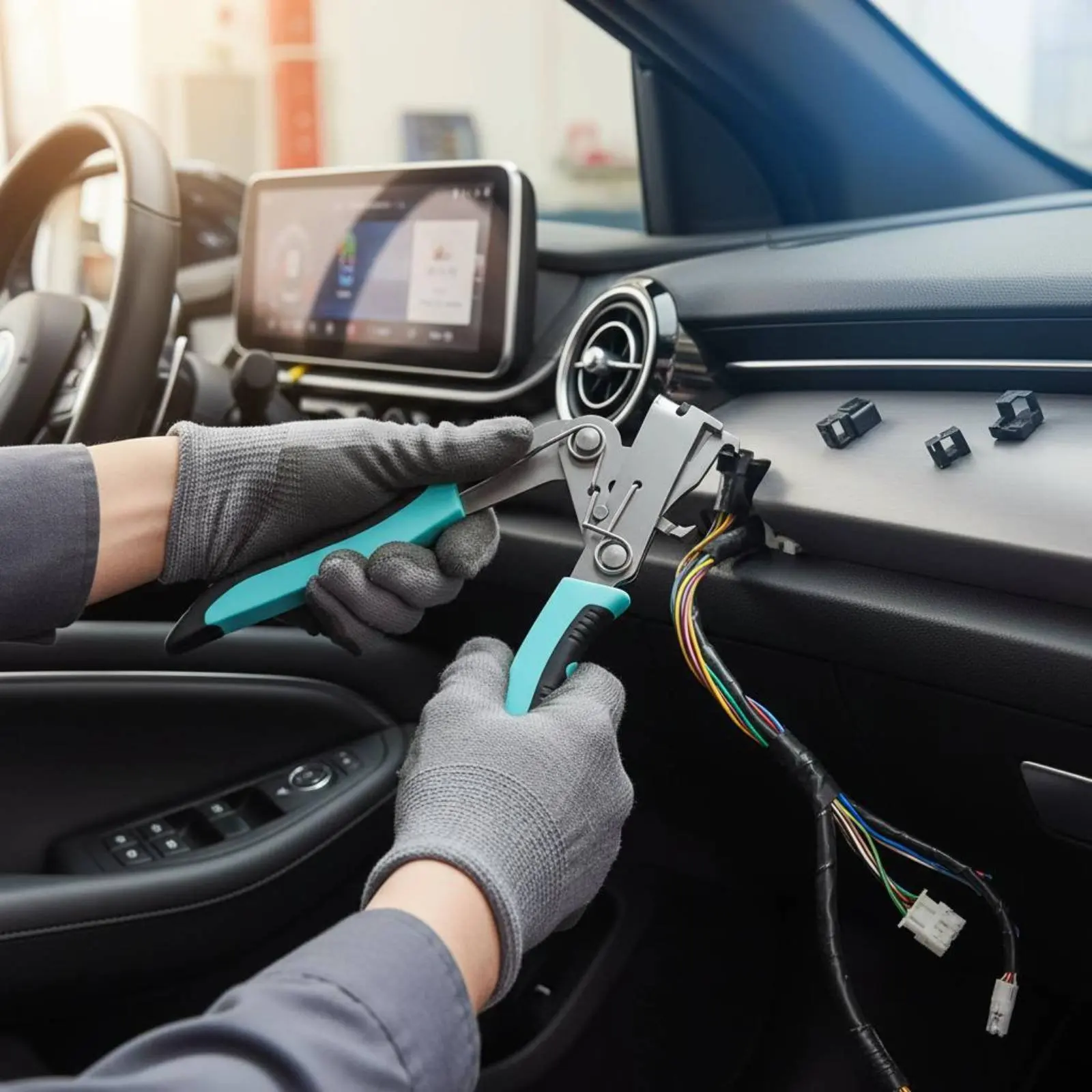 Car Fastener Removal Plier Multi-Functional Door Panel Fastener Puller Fastener Remover Tool Labor-Saving Upholstery Rivet
Car Fastener Removal Plier Multi-Functional Door Panel Fastener Puller Fastener Remover Tool Labor-Saving Upholstery Rivet