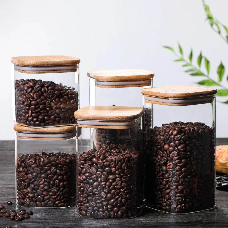 600-1400Ml Square Guardian Love Sealed Storage Jar Seasoning Storage Tank Milk Powder Candy Coffee Bean Storage Bottle Tool
600-1400Ml Square Guardian Love Sealed Storage Jar Seasoning Storage Tank Milk Powder Candy Coffee Bean Storage Bottle Tool