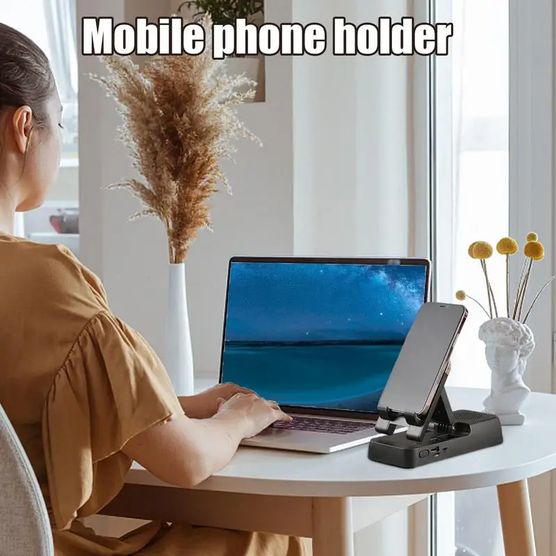 Phone Stand With Speaker Portable Speaker Wireless Phone Holder Anti-Slip Cellphone Stand Adjustable Foldable Mobile Phone Stand
Phone Stand With Speaker Portable Speaker Wireless Phone Holder Anti-Slip Cellphone Stand Adjustable Foldable Mobile Phone Stand