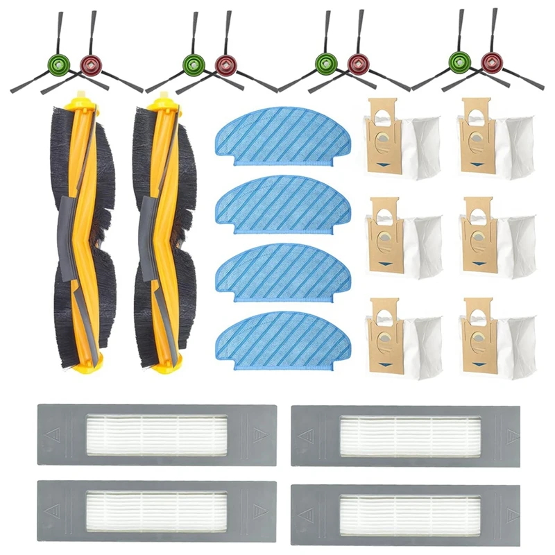 For Ecovacs Deebot N8 N8 Pro N10 Plus T8 Plus Mop Cloth Dust Bag Cleaning Cloths Main Brush Bag Replacement Accessories
For Ecovacs Deebot N8 N8 Pro N10 Plus T8 Plus Mop Cloth Dust Bag Cleaning Cloths Main Brush Bag Replacement Accessories