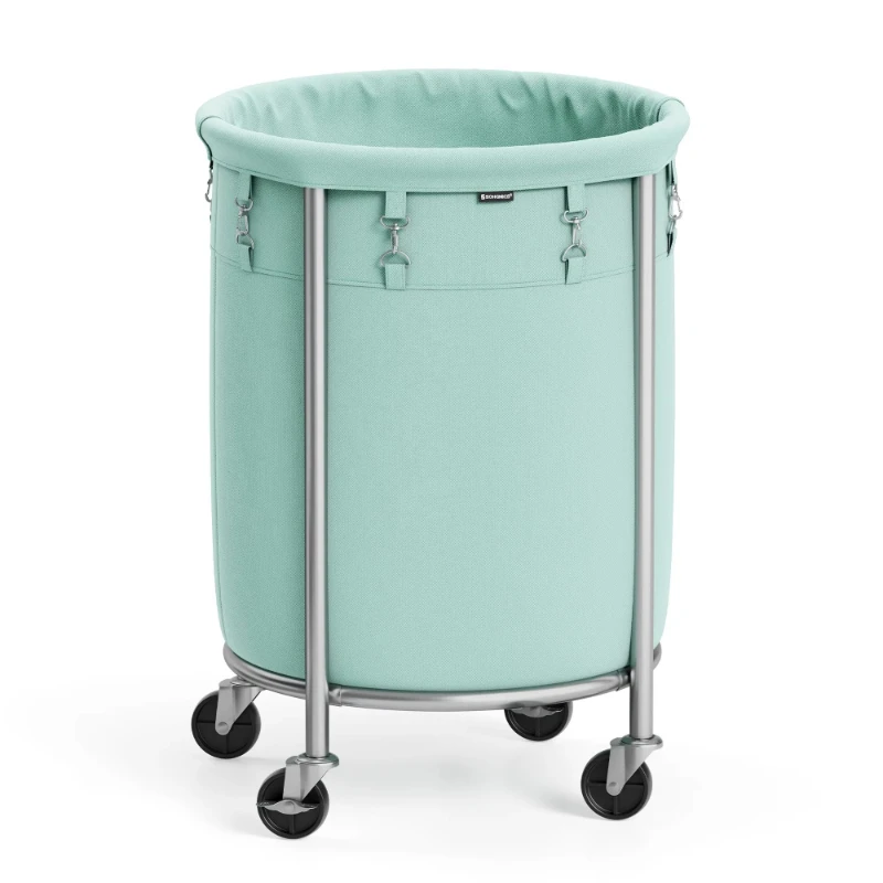 Laundry Sorter Laundry Basket Laundry Truck Wheeled Round Rolling Laundry Basket
Laundry Sorter Laundry Basket Laundry Truck Wheeled Round Rolling Laundry Basket