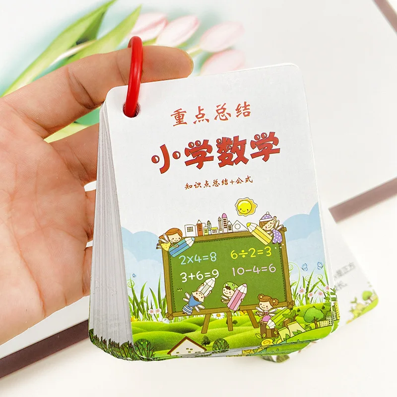 Elementary school mathematics formula card, summary of key knowledge points, memory card shorthand
Elementary school mathematics formula card, summary of key knowledge points, memory card shorthand