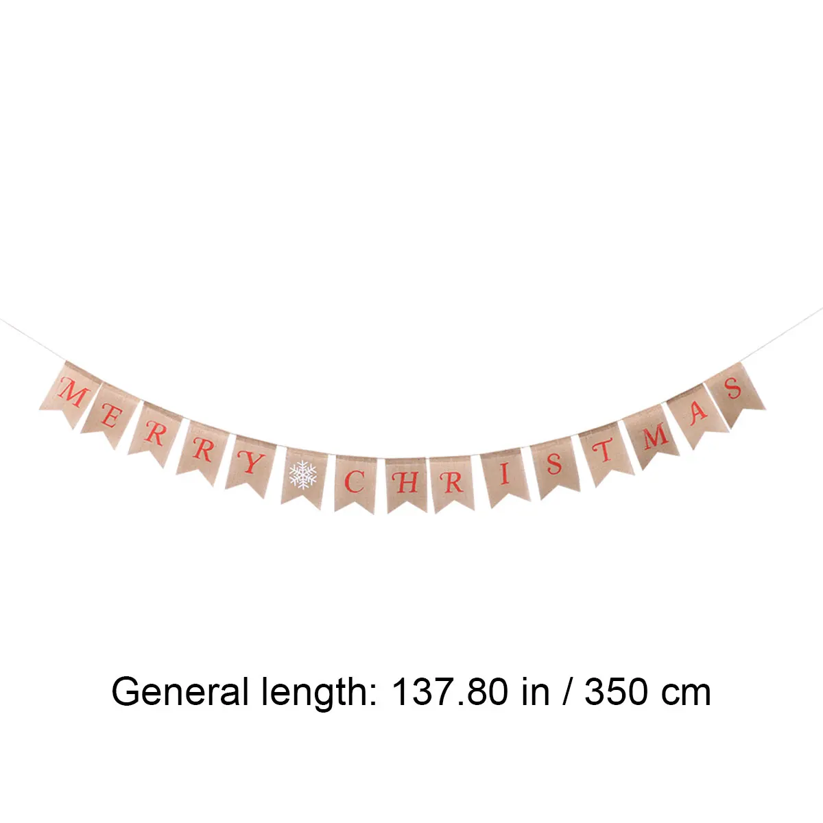 3.5M Christmas Burlap Flag Garland Party Decoration Banner Holiday Bunting Sturdy Hanging Decorations For Tree Wall
3.5M Christmas Burlap Flag Garland Party Decoration Banner Holiday Bunting Sturdy Hanging Decorations For Tree Wall