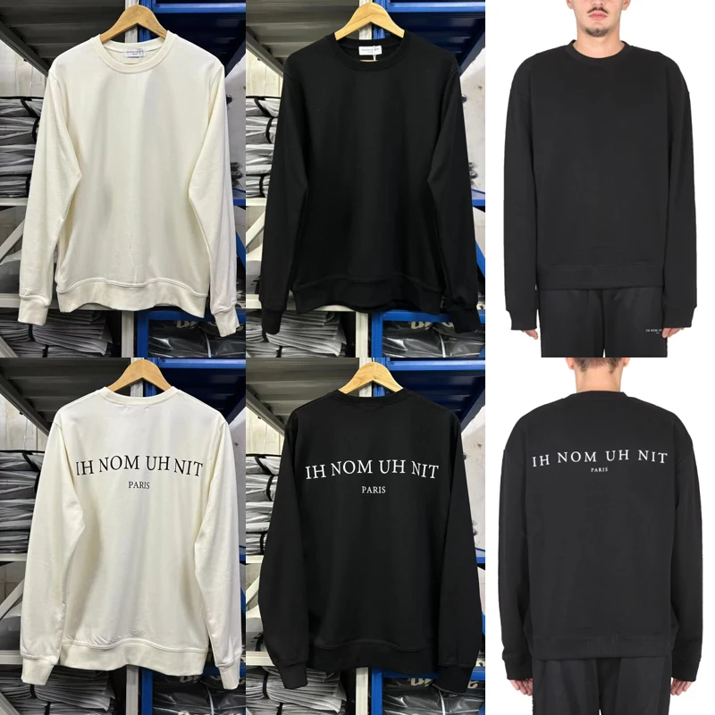 Men Women IH NOM UH NIT Hoodies Letter Logo Print Round Neck Top Clothes Daily Simple All-match Sweatshirt Streetwear
Men Women IH NOM UH NIT Hoodies Letter Logo Print Round Neck Top Clothes Daily Simple All-match Sweatshirt Streetwear