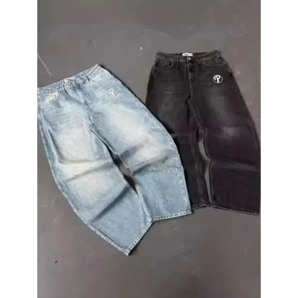 Fmxires Y2K Embroidery Waed Women's Jeans Harajuku Wide Leg Straight Cut Spring Faion Youthful Travel Eighteen orts
Fmxires Y2K Embroidery Waed Women's Jeans Harajuku Wide Leg Straight Cut Spring Faion Youthful Travel Eighteen orts