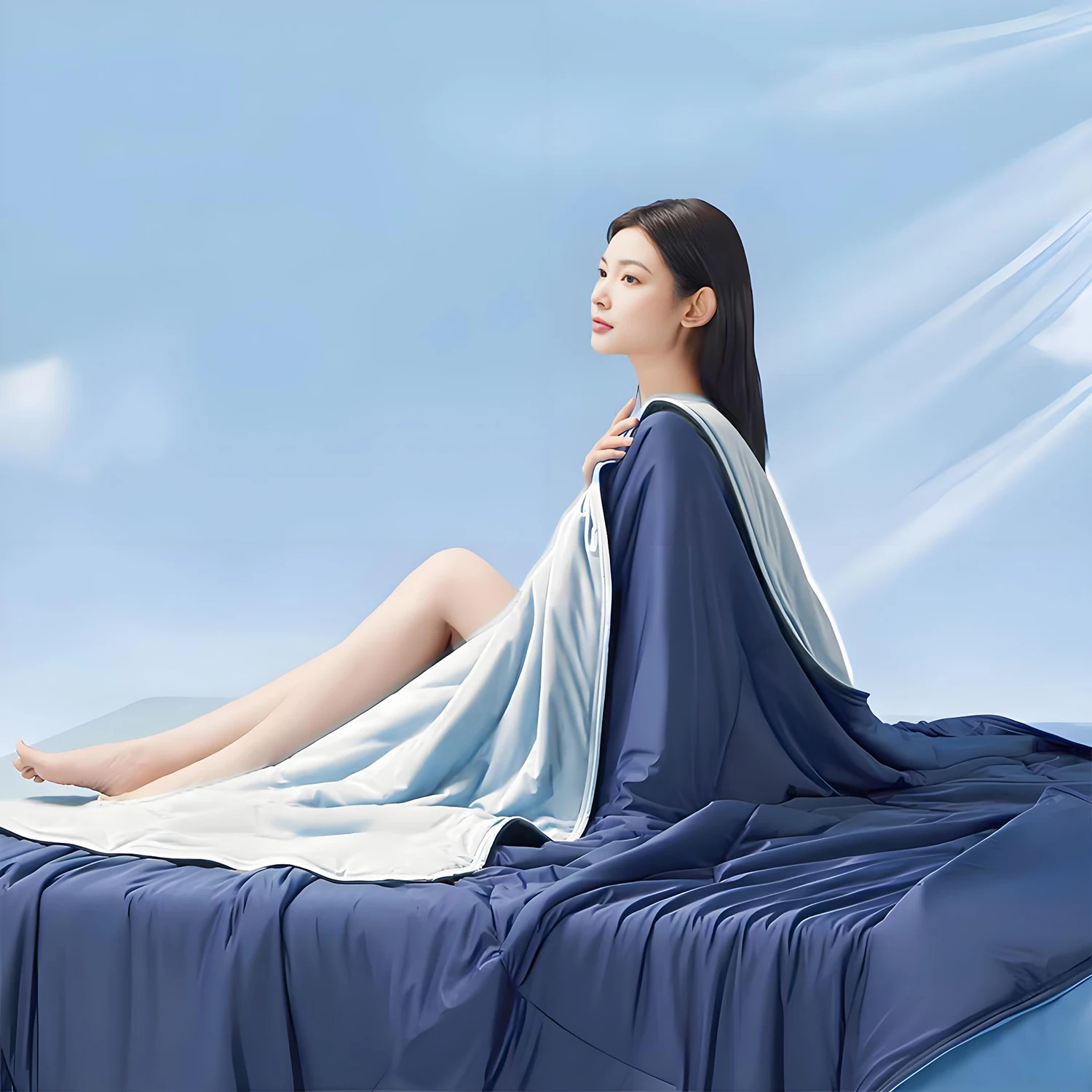 Summer Cooling Blankets for Hot Sleepers, Cooling Comforter Queen Size, Cold Lightweight & Breathable Blanket for Night Sweats
Summer Cooling Blankets for Hot Sleepers, Cooling Comforter Queen Size, Cold Lightweight & Breathable Blanket for Night Sweats