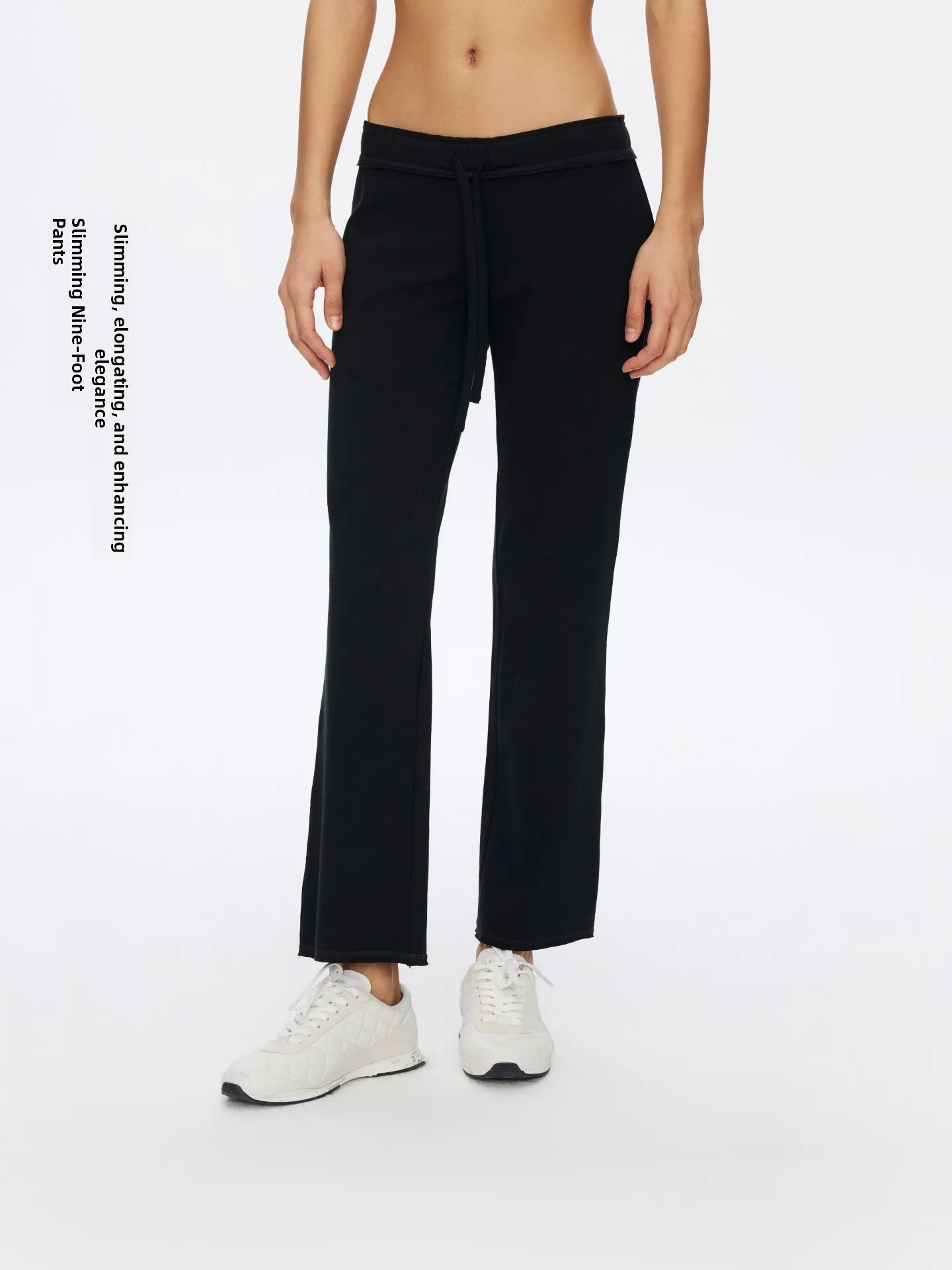 Oneup Women's Elastic Straight Leg Pants Casual Sports Yoga Trousers Drawstring Nine Points Spring Fashion Fitness Yoga Wear
Oneup Women's Elastic Straight Leg Pants Casual Sports Yoga Trousers Drawstring Nine Points Spring Fashion Fitness Yoga Wear
