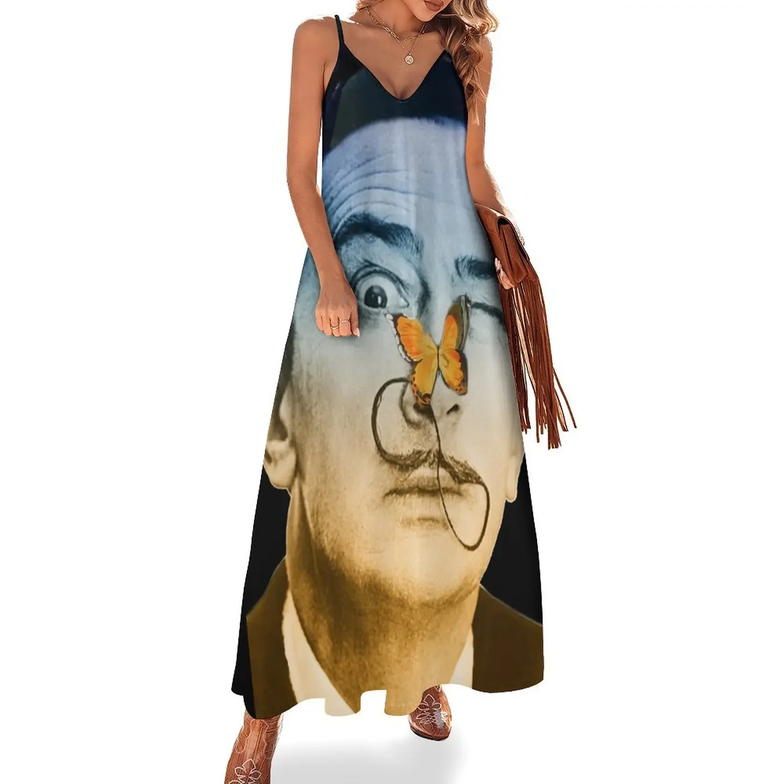 Salvador Dali butterfly man Sleeveless Dress Women's skirt summer dress woman 2025 trendy Womens dresses Clothing
Salvador Dali butterfly man Sleeveless Dress Women's skirt summer dress woman 2025 trendy Womens dresses Clothing