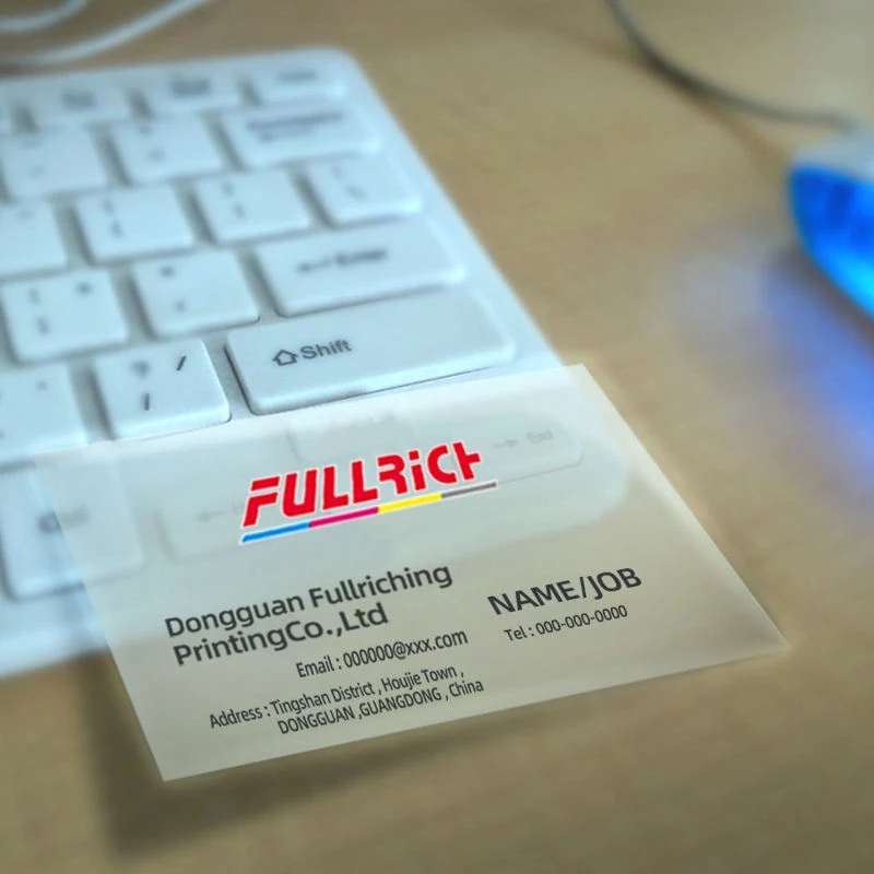 Transparent PVC Business Cards CustomizeWaterproof Thank You Card Print One SideFree design Round Cornor for Office Supplies
Transparent PVC Business Cards CustomizeWaterproof Thank You Card Print One SideFree design Round Cornor for Office Supplies