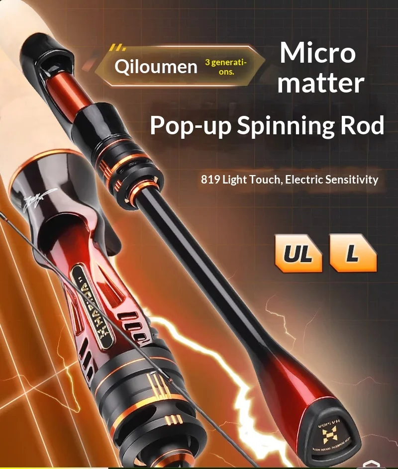 Hasda Solomon Ul Ultra Light Fishing Rod Micro Lure Rod Fast Action Casting Spinning Rod For Horse Mouth Fish
Hasda Solomon Ul Ultra Light Fishing Rod Micro Lure Rod Fast Action Casting Spinning Rod For Horse Mouth Fish