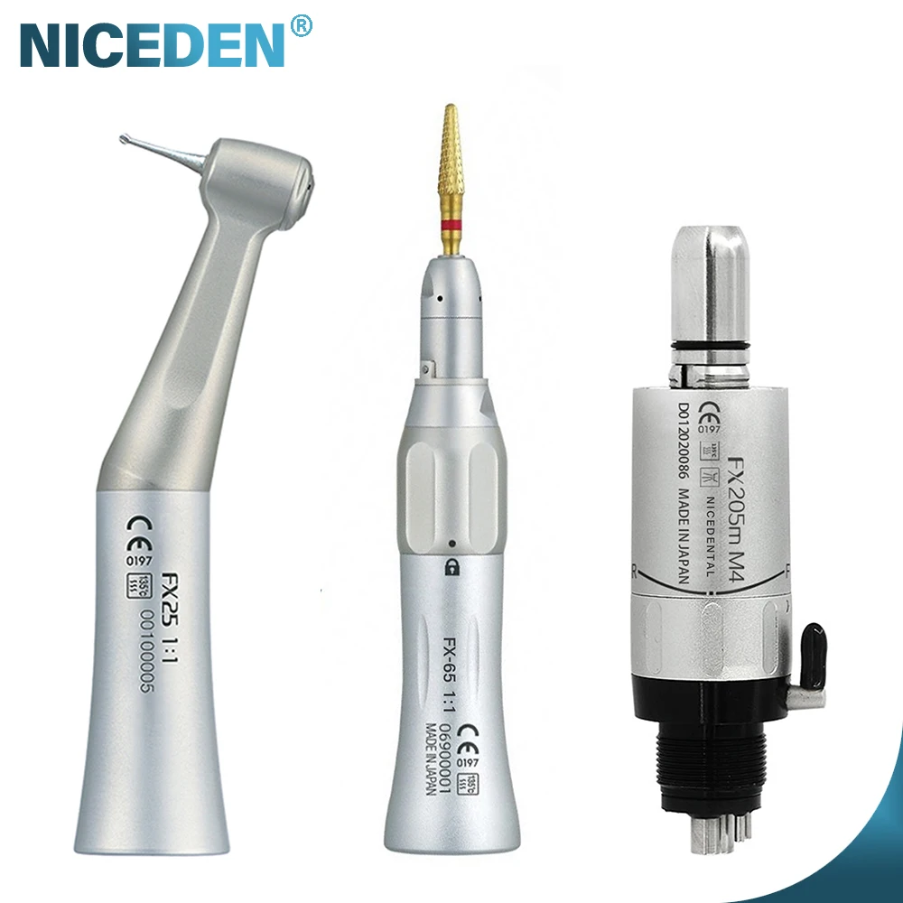 Model Fx Low Speed Handpiece Set With Straightener Bender Motor Kit Handpiece 2 Hole/4 Hole External Waterway Dental Tools
Model Fx Low Speed Handpiece Set With Straightener Bender Motor Kit Handpiece 2 Hole/4 Hole External Waterway Dental Tools