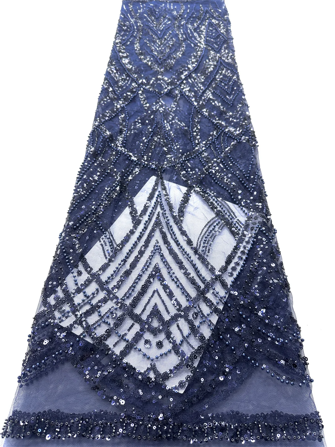 African French Nigerian High End 2025 New Tulle Lace Fabric With Beads Sequins for Embroiderg Wedding Party Bride Sewing Dress
African French Nigerian High End 2025 New Tulle Lace Fabric With Beads Sequins for Embroiderg Wedding Party Bride Sewing Dress