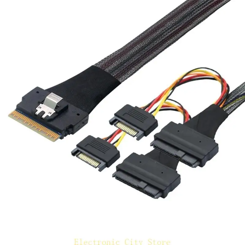 Сервер SFF8654 (8I) до 2SFF-8639 Cable NVME, SFF8654 до SFF8639, с благословником питания надежности HU8D
Сервер SFF8654 (8I) до 2SFF-8639 Cable NVME, SFF8654 до SFF8639, с благословником питания надежности HU8D