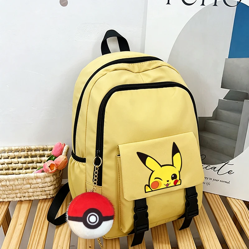 Simple Backpacks Large Capacity Travel Bag Pikachu Harajuku Student Schoolbag Women Man Bag Bookbag for Boy Girl Knapsack
Simple Backpacks Large Capacity Travel Bag Pikachu Harajuku Student Schoolbag Women Man Bag Bookbag for Boy Girl Knapsack