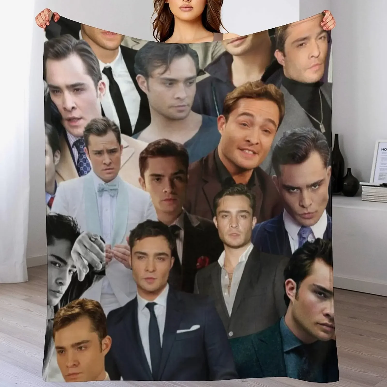 ed westwick photo collage Throw Blanket Machine Washable Soft Warm Blanket
ed westwick photo collage Throw Blanket Machine Washable Soft Warm Blanket