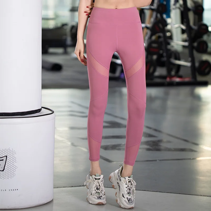 Peach Yoga Pants Women's High Waist Elastic Mesh Splicing Sports Leggings Hip Lifting Fitness Pants Women's
Peach Yoga Pants Women's High Waist Elastic Mesh Splicing Sports Leggings Hip Lifting Fitness Pants Women's