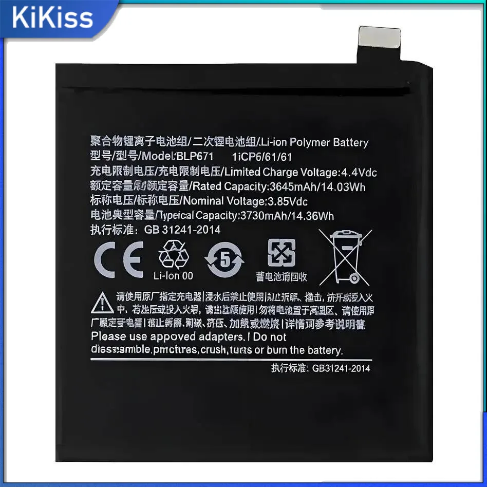 Mobile Phone Battery Long-Lasting Performance 3730Mah BLP671 For Oppo Find X Safe
Mobile Phone Battery Long-Lasting Performance 3730Mah BLP671 For Oppo Find X Safe