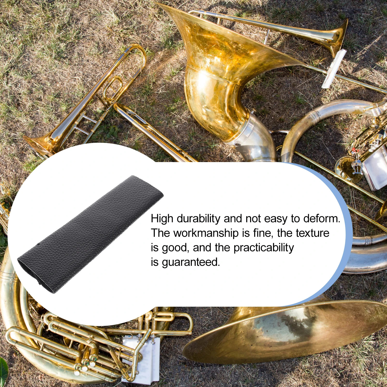 Hand Pads Horn French Grip Pu Musical Instrument Guard for Black Maintenance Protection
Hand Pads Horn French Grip Pu Musical Instrument Guard for Black Maintenance Protection