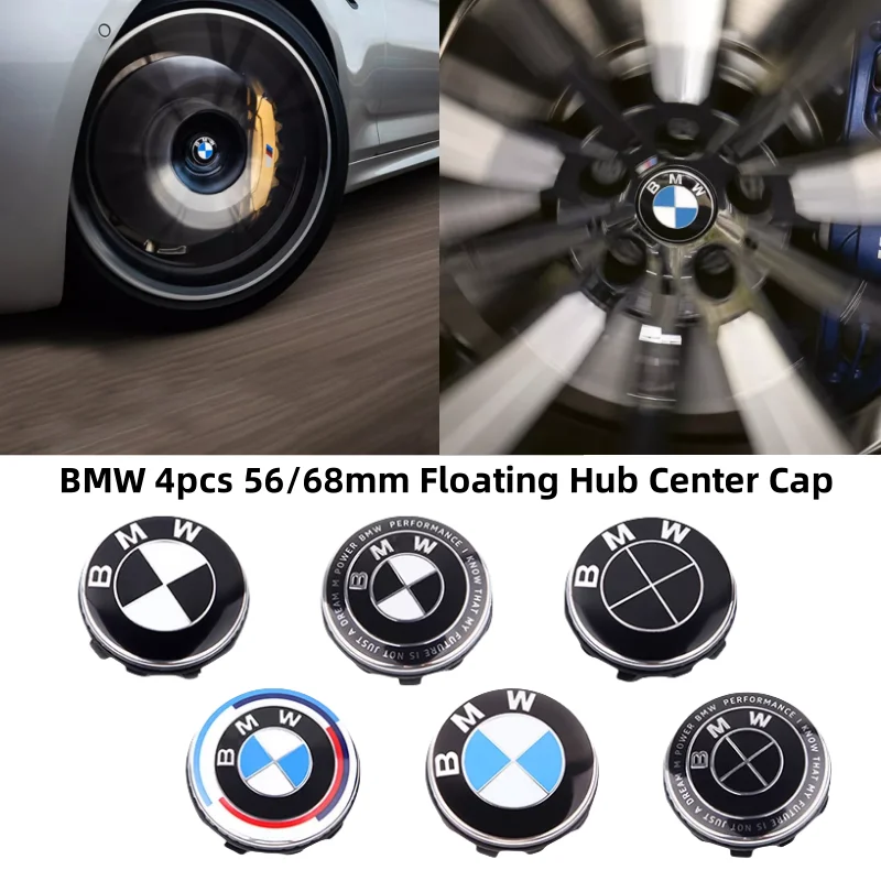 BMW 4-Piece 56mm/68mm Suspension Hub Center Cap for E90 E91 E92 F30 F10 F11 F04 E83 F25 E70 Wheel Decoration Car Accessories
BMW 4-Piece 56mm/68mm Suspension Hub Center Cap for E90 E91 E92 F30 F10 F11 F04 E83 F25 E70 Wheel Decoration Car Accessories