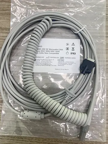 2016560-002 GE Marquette CAM 14 CASE MAC 5000 MAC 5500 Trunk Cable Compatible