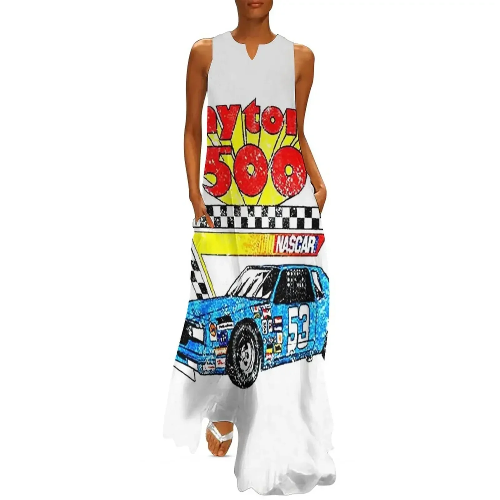 Vintage Daytona 500 Shirt Racing Mens Graphic T-Shirt Long Dress Women's evening dress Party dresses summer clothes Dress
Vintage Daytona 500 Shirt Racing Mens Graphic T-Shirt Long Dress Women's evening dress Party dresses summer clothes Dress