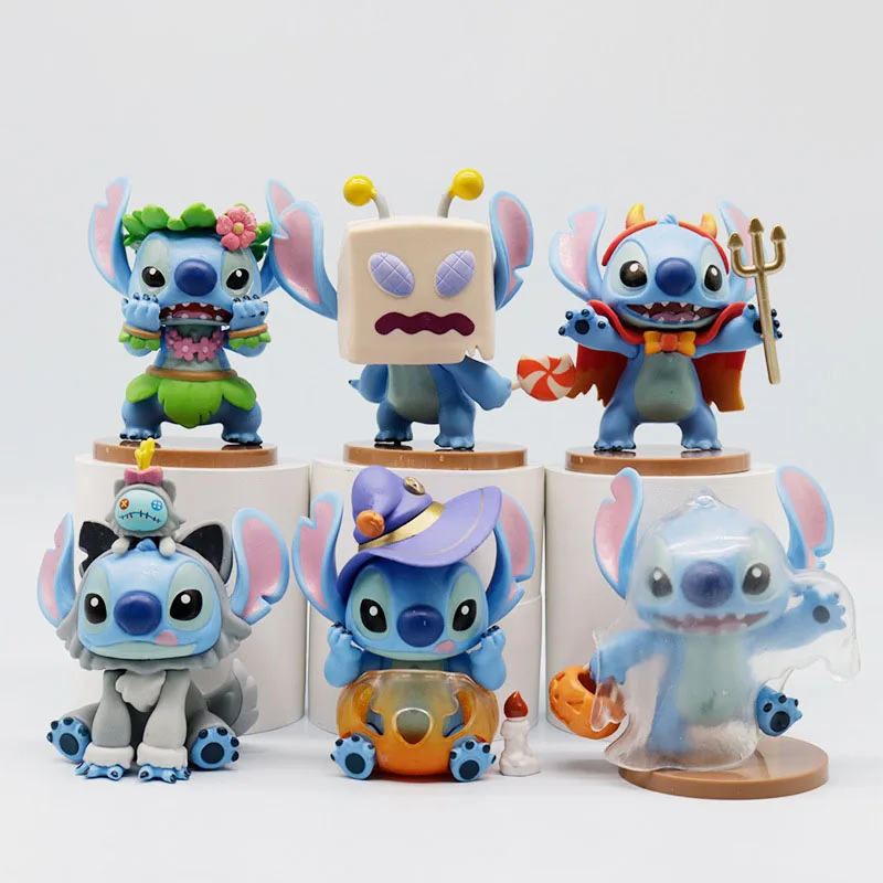 6pcs/set Kawaii Stitch Cute Figure Stich Anime Model Doll Action Figure Car Cake Room Decoration Toys For Kids Birthday Gifts
6pcs/set Kawaii Stitch Cute Figure Stich Anime Model Doll Action Figure Car Cake Room Decoration Toys For Kids Birthday Gifts