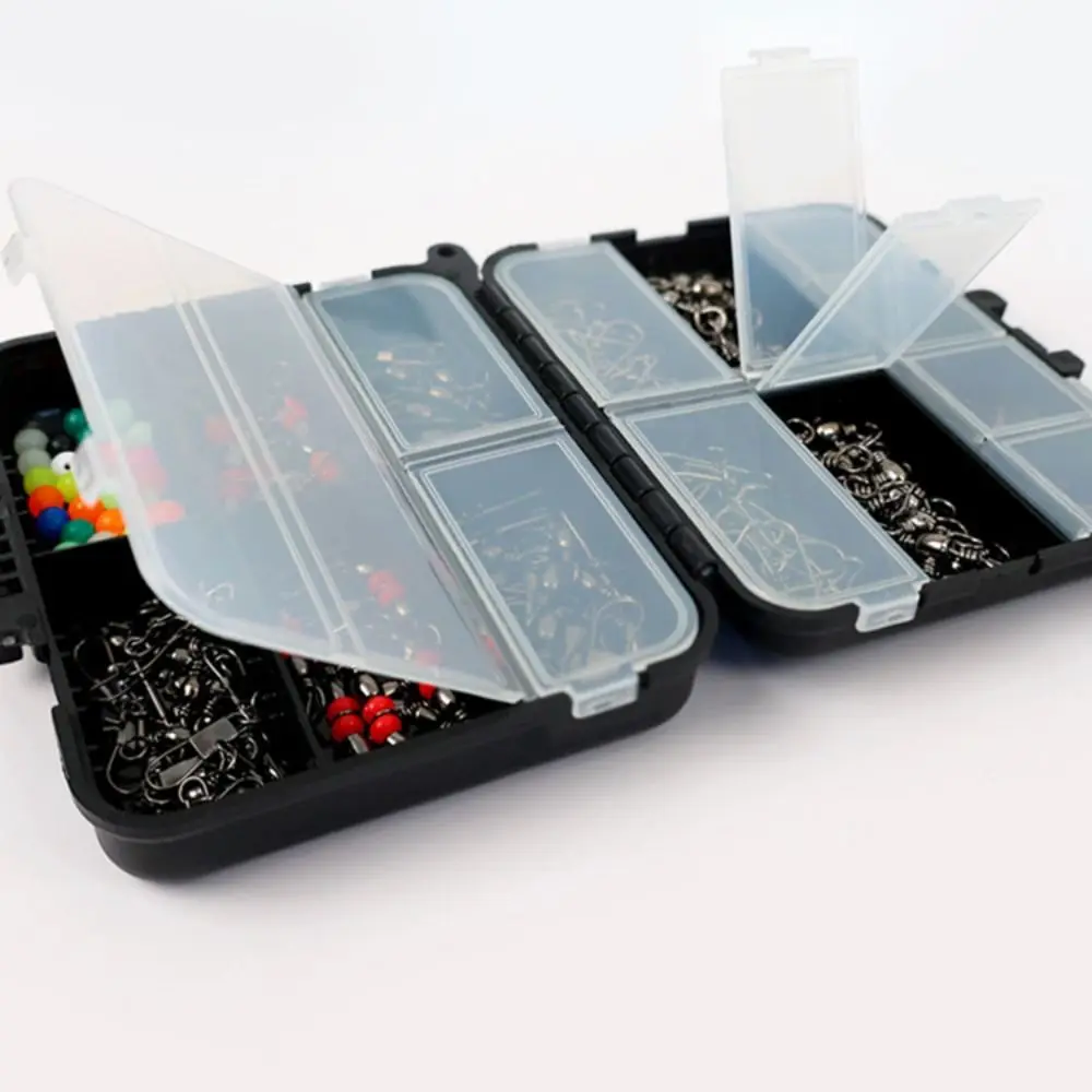 Lure Storage Box Fishing Tackles Box Swivels Clips ABS Fishing Tools Set Box Durable Portable Fishing Hooks Set Box Hook Case
Lure Storage Box Fishing Tackles Box Swivels Clips ABS Fishing Tools Set Box Durable Portable Fishing Hooks Set Box Hook Case
